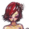 watercolor girl